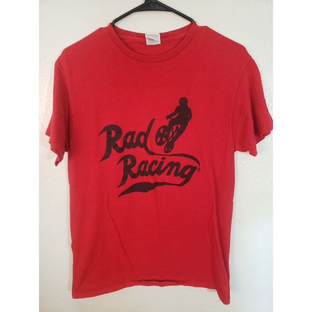 Red Racing Shirt Red BMX Mens Medium Red Delta Pro Weight 100% Cotton
